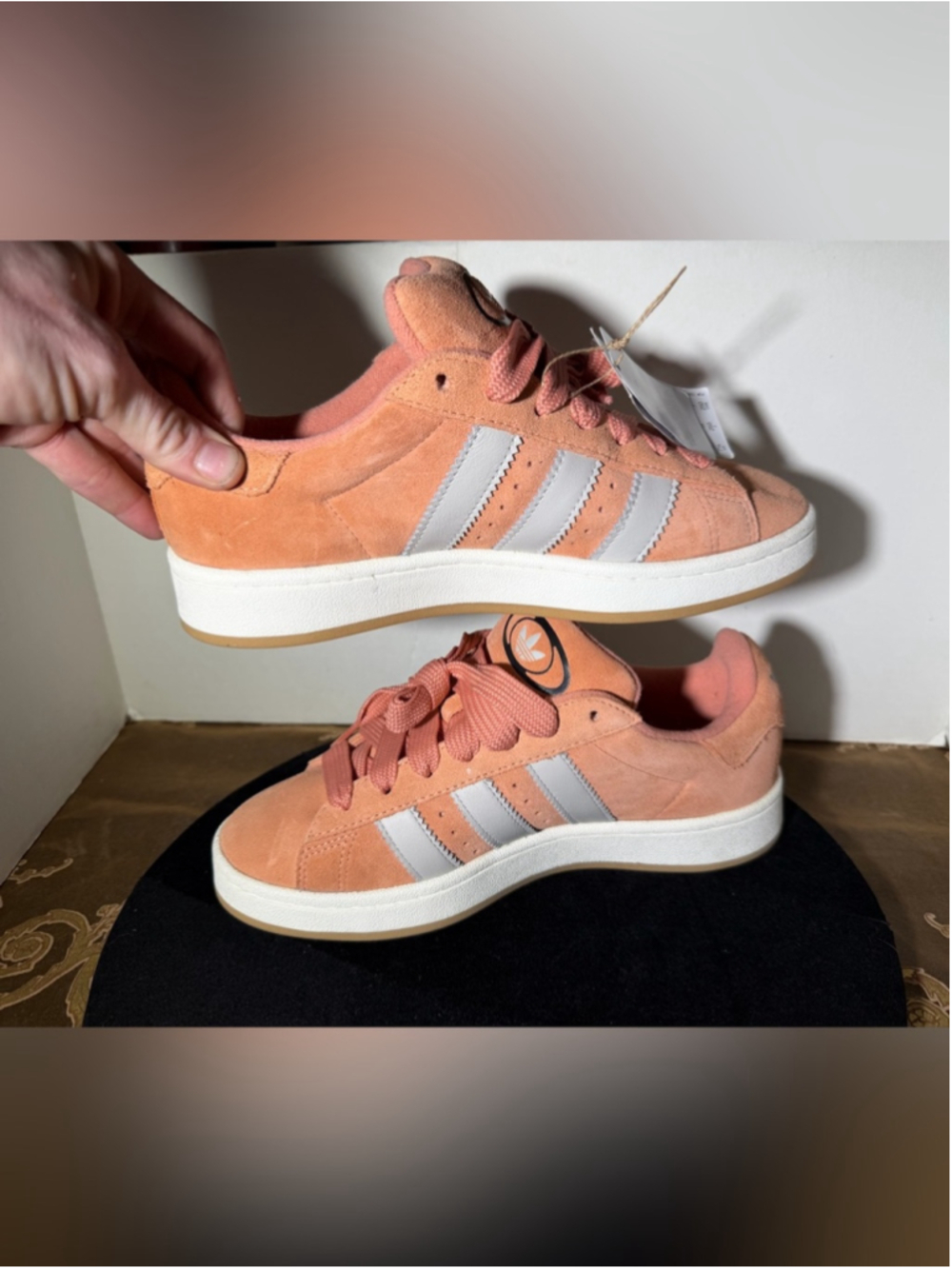 Adidas Originals Campus 00s Pink Suede Sneakers Women's US 7.5 New With Tags - Picture 10 of 15
